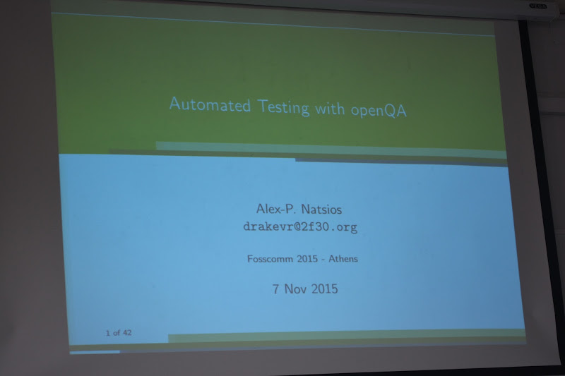 Automated Testing, openQA